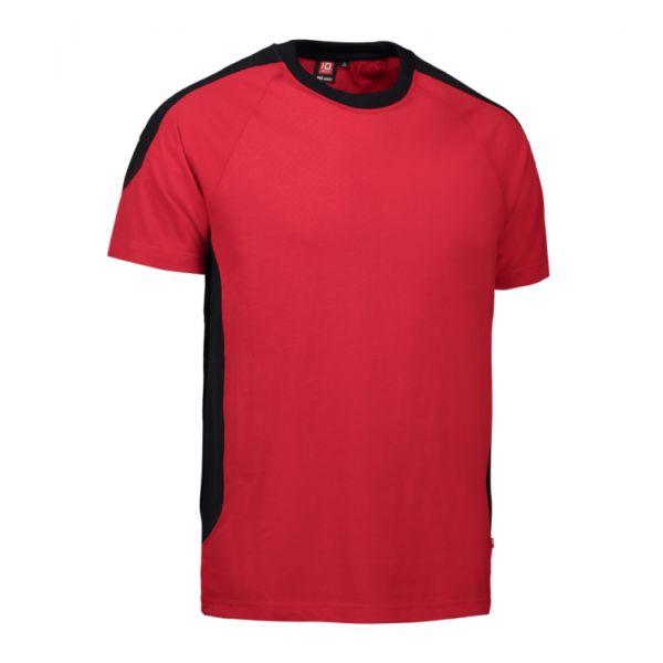 ID-0302-Contrast-T-shirt-Red