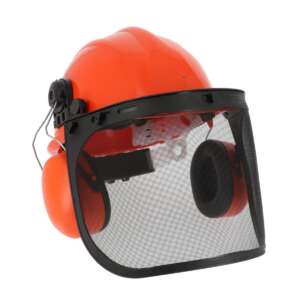 Singer HGCF01 forestry helmet kit - four-point harness - complete with a safety mesh visor and ear defenders