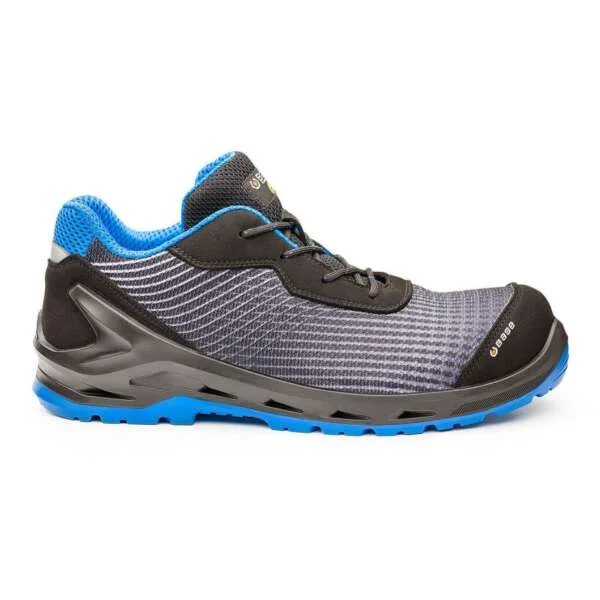 Base B1212 iCyber Trainers Safety Image Black Blue