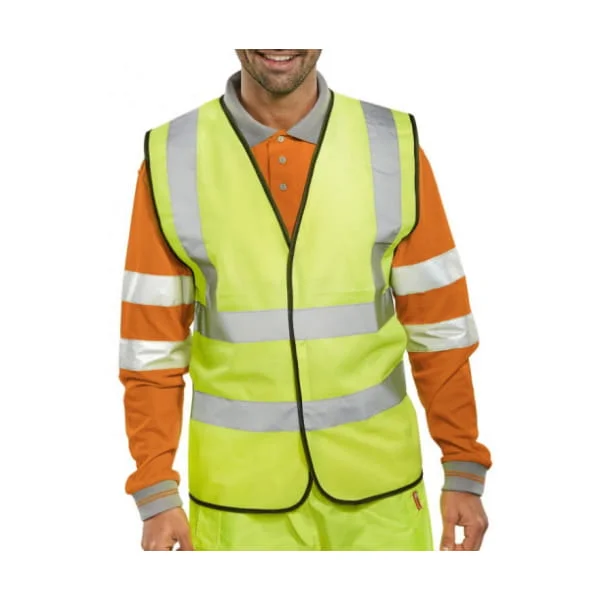 Beeswift B-seen High Visibility Vest Yellow