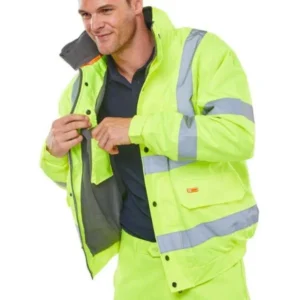 Beeswift Fleece Bomber Jacket Image