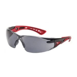 Bolle Rush Plus Platinum Smoke Safety Glasses Image