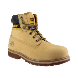 CAT Caterpillar Holton Safety Boots Honey Image
