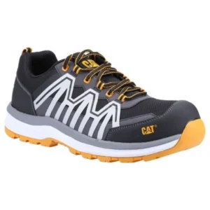 CAT Charge Safety Trainers Black Orange Product Image