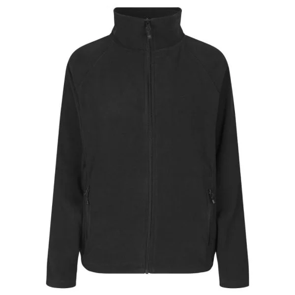 ID 0805 Ladies Microfleece Black Front Product Image