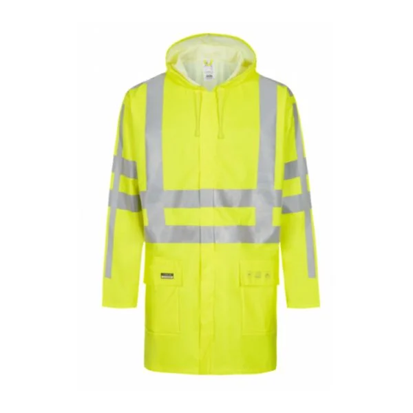 Lyngsoe FR LR55 Rain Jacket Yellow Image