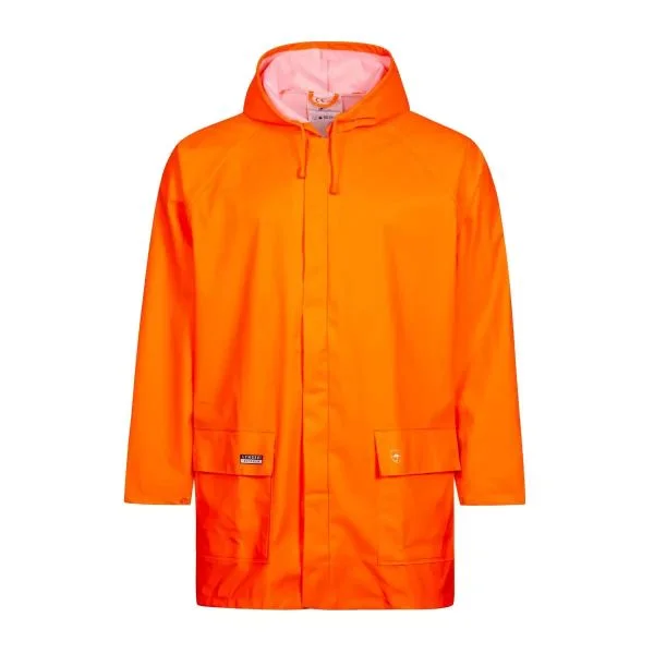 Lyngsoe LR48 Rain Jacket Hi Vis Orange Product Image