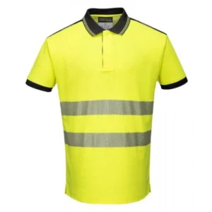 PW3 Premium High visibility Polo Yellow Image