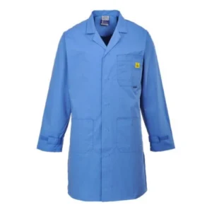 Portwest Anti Static Coat Blue Image