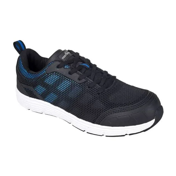 Portwest FT15 Steelite Trainers Black Blue Product Image