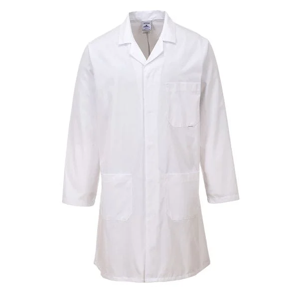 Portwest Warehouse Coat White Image