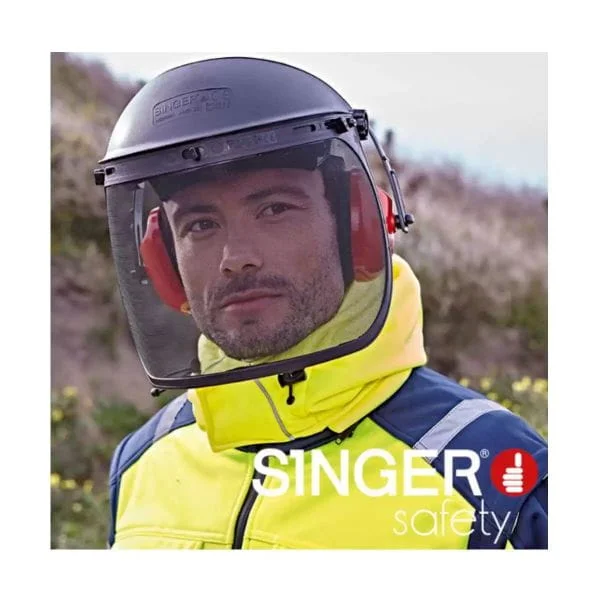 Singer HG925N Visor Muffs Safety Image Lifestyle