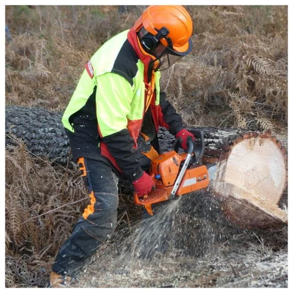 Solidur COPA1C Chainsaw Trousers Grey Lifestlye Product Image