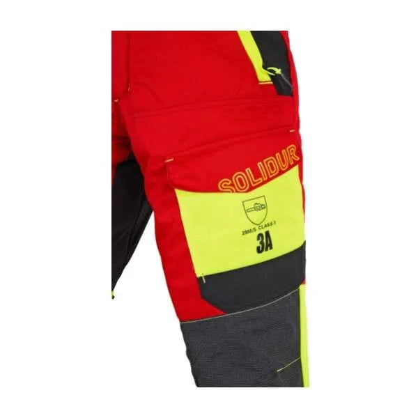 Solidur COPA3ARE COMFY Chainsaw Trousers Product Image Leg Patch Pocket