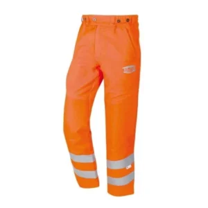 Solidur DEPA HV Brushcutter Trousers Image Orange