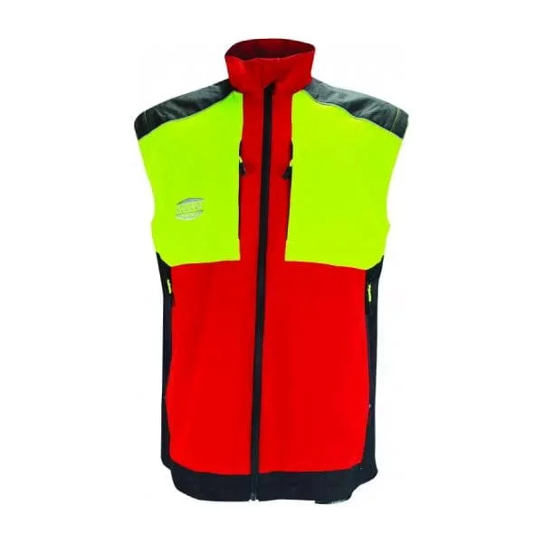 Solidur INVE INFINITY Jacket Removable Sleeves Image Red