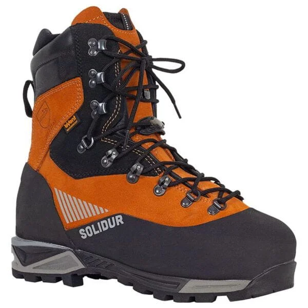 Solidur LOGWOOD Chainsaw Boots Bombay Brown Product Image