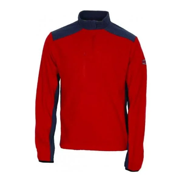 Solidur Polar Cob Fleece Hi Vis Forestry Image Red