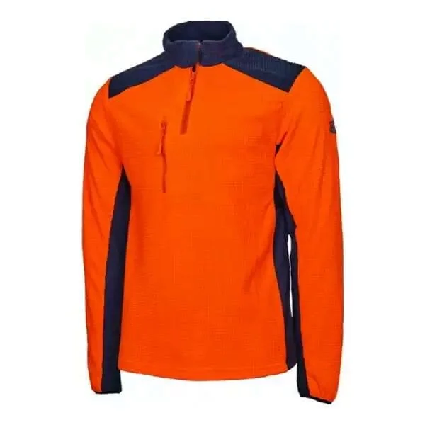 Solidur Polar Cob Fleece Hi Vis Forestry Image