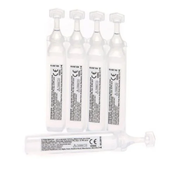 Sterile Eye Wash Bottle Pods
