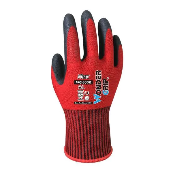 Wonder Grip WG-500R flex gloves product image