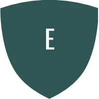 E safety standard label for safety footwear with energy-absoprtion in the heel and seat region