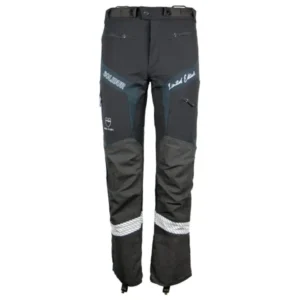 Solidur CLIMBCUT 1A mens chainsaw trousers in the colour black and grey Product Image