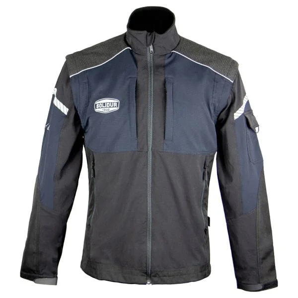 Solidur CLIMB womens working jacket CLVE25W in the colour blue Product Image