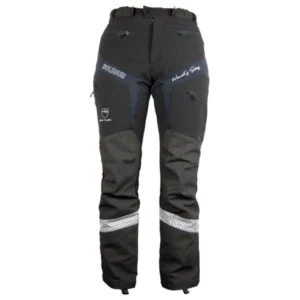 Solidur CLIMBCUT womens chainsaw trousers in the colour black and grey Product Image
